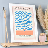 Oakdene Designs Prints Personalised Abstract Matisse Inspired Print